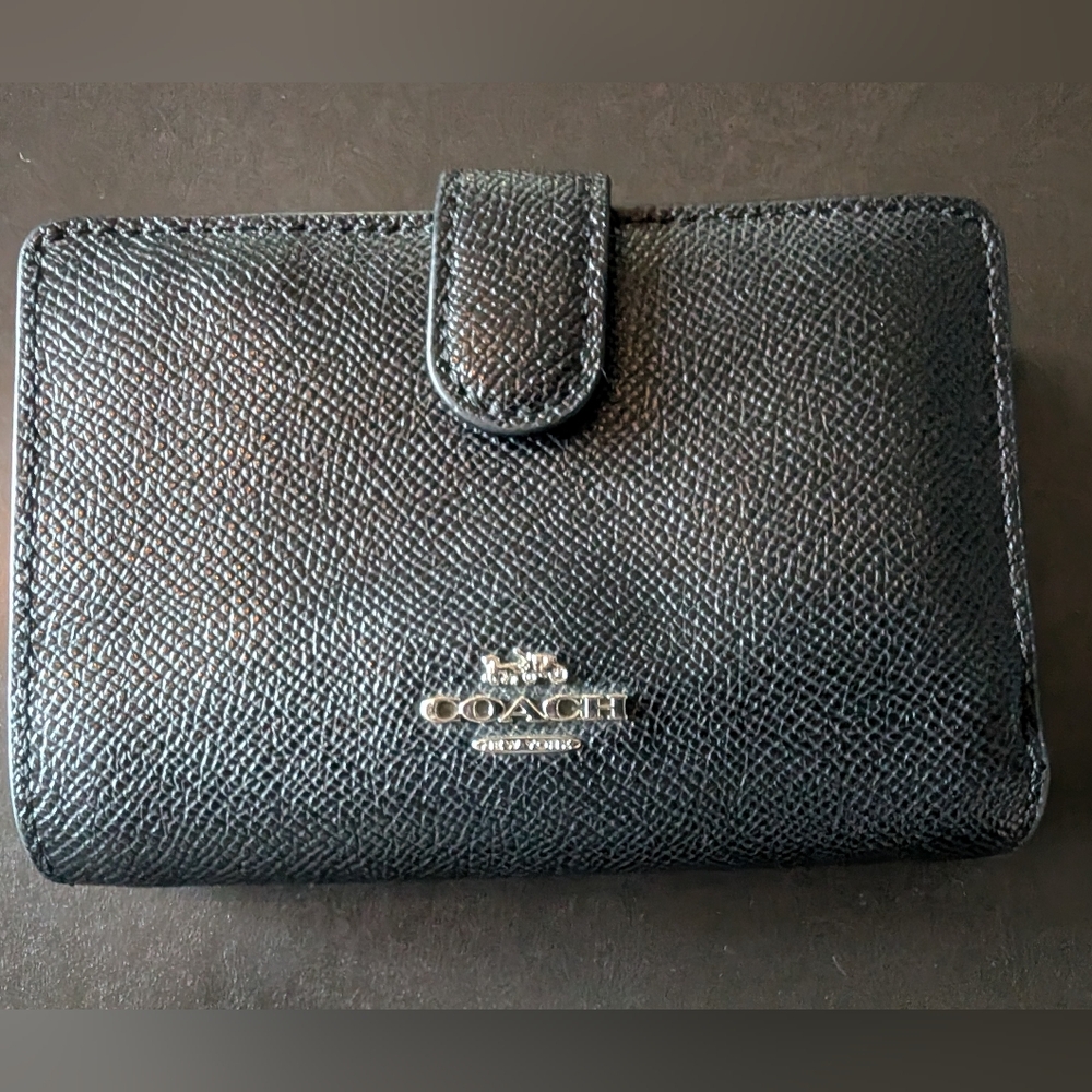 Black Coach Wallet